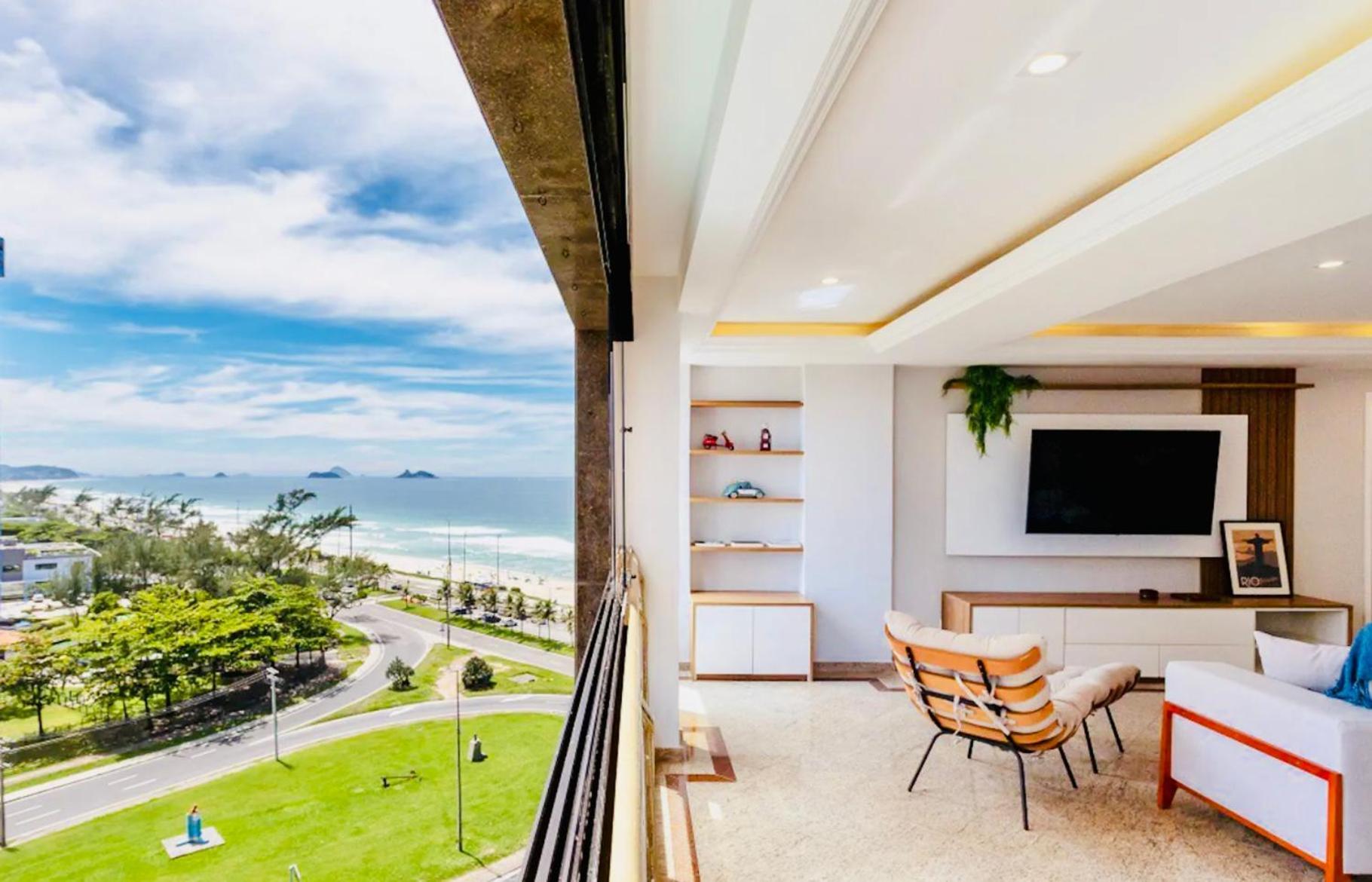 Maravilhoso Na Orla Da Barra Da Tijuca Apartment