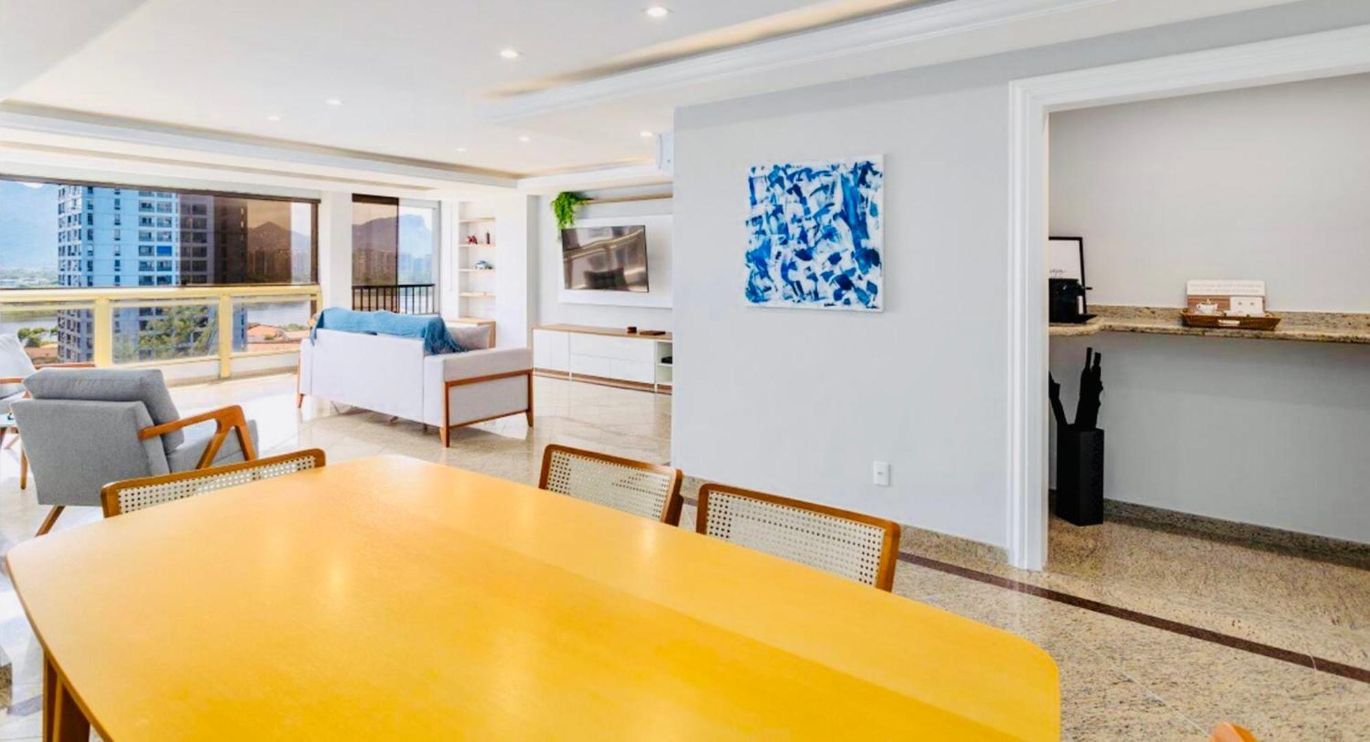 Maravilhoso Na Orla Da Barra Da Tijuca Apartment